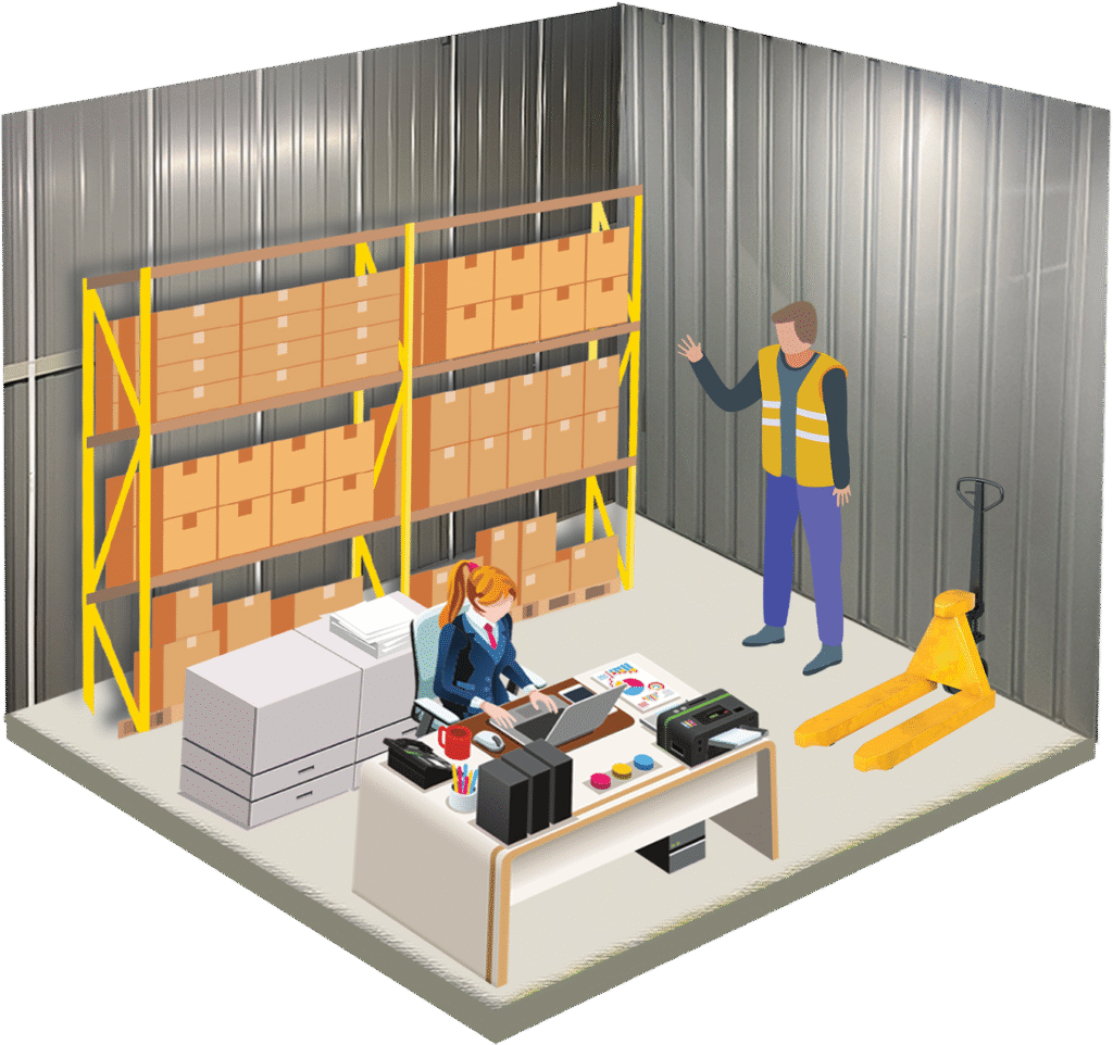 Warehouse Space 2 small storage small