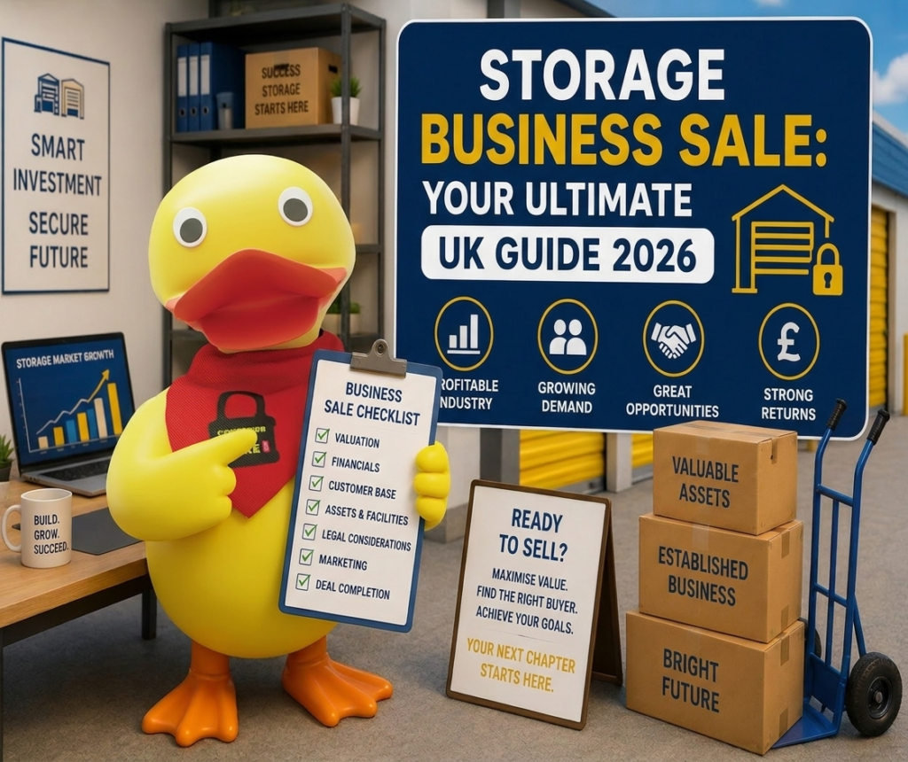 Guide to buying or selling a storage business in the UK