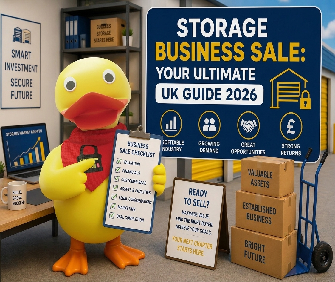 Guide to buying or selling a storage business in the UK
