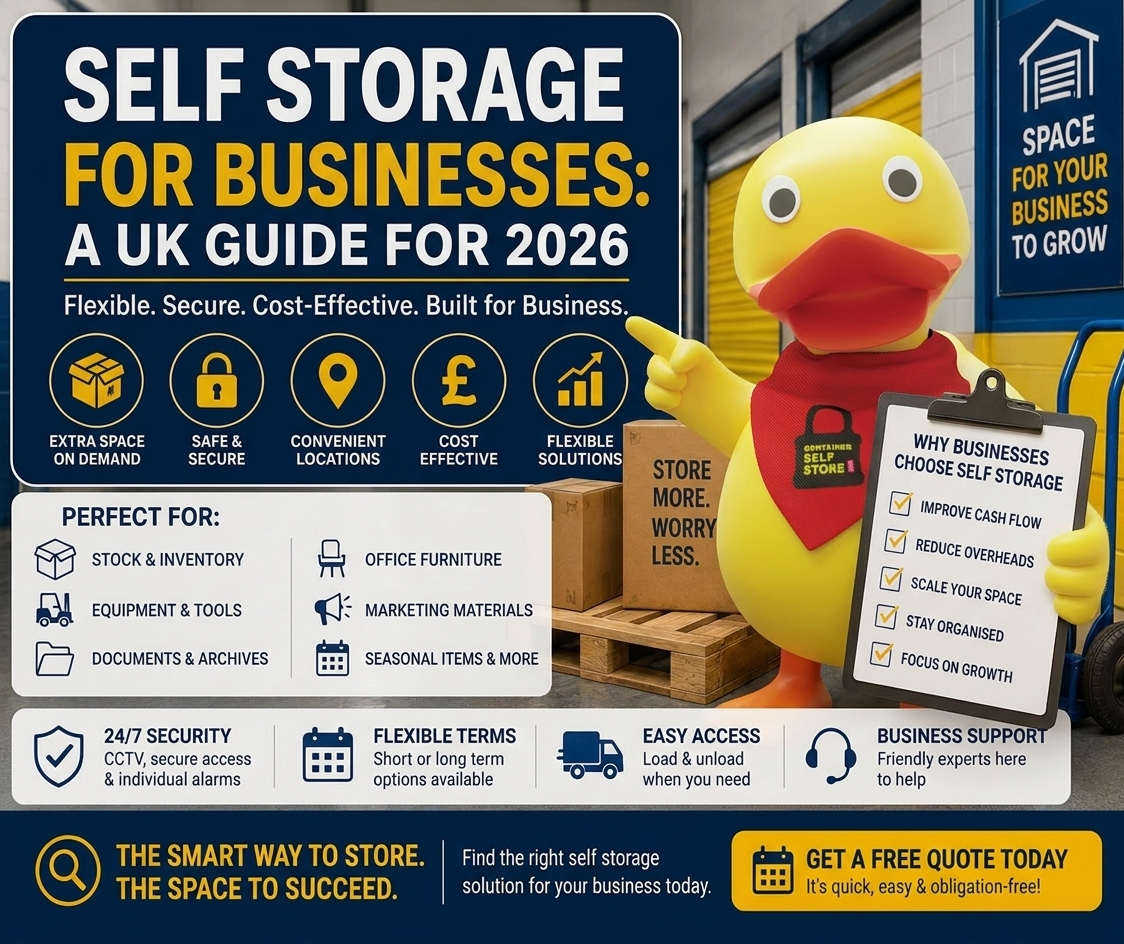 Self storage for businesses